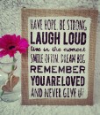 Have Hope Be Strong