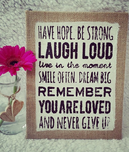 Have Hope Be Strong