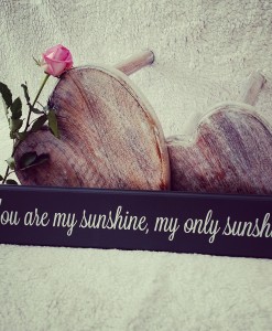 You Are My Sunshine Sign