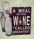 Wine Plaque