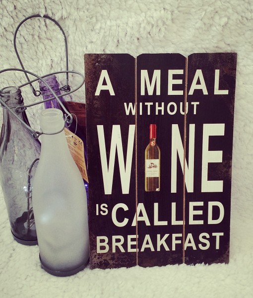 Wine Plaque