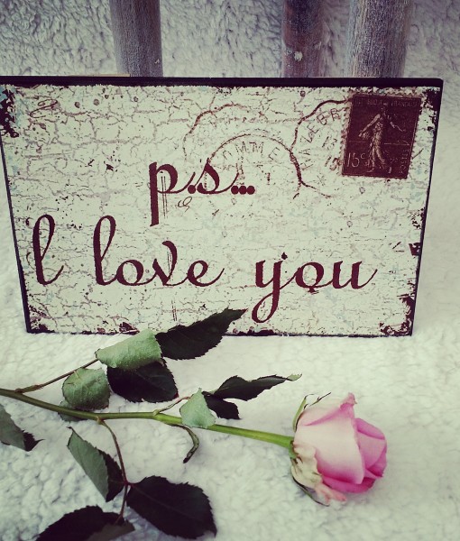 PS I Love You Sign