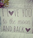 I Love You To The Moon Sign