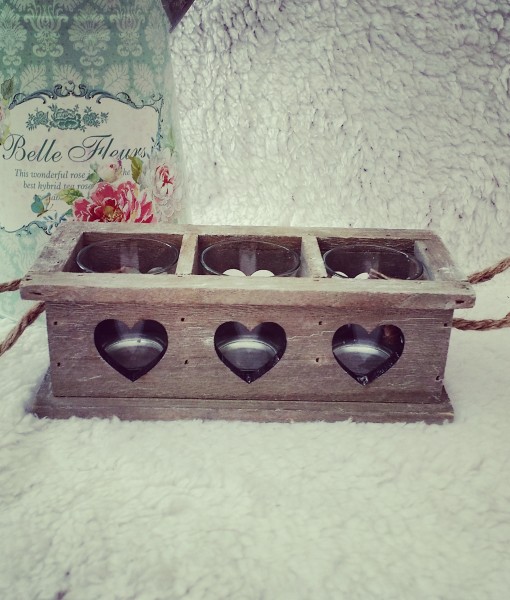 Rustic Candle Holder