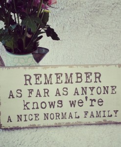 Normal Family Sign
