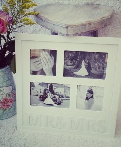 Mr & Mrs Photo Frame