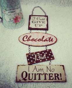 I Would Give Up Sign